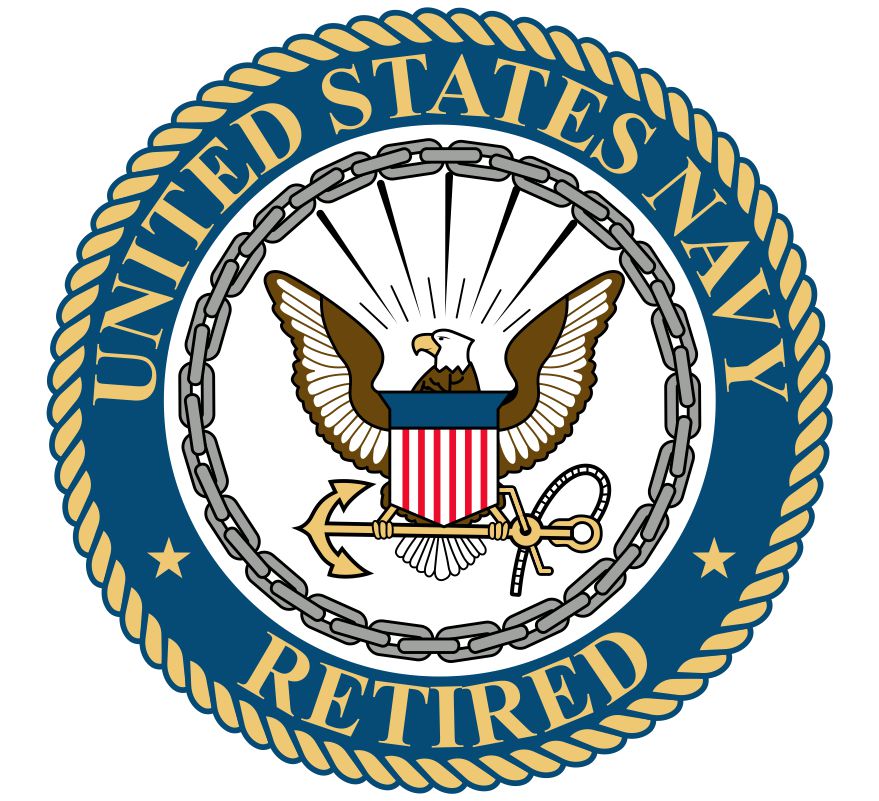 US Navy Retired Beaty Customer Decal