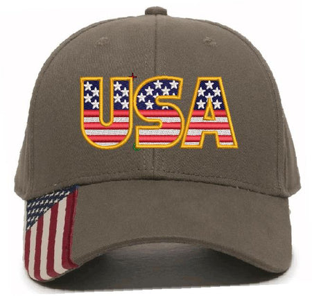 USA Embroidered Adjustable USA300 Hat - Powercall Sirens LLC
