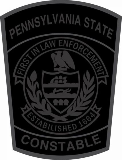 PA State Constable Blacklite Reflective Decal - Powercall Sirens LLC