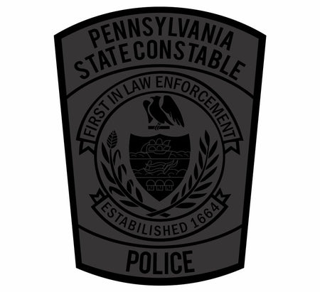 Pennsylvania Constable Blacklite Customer Decal 101117