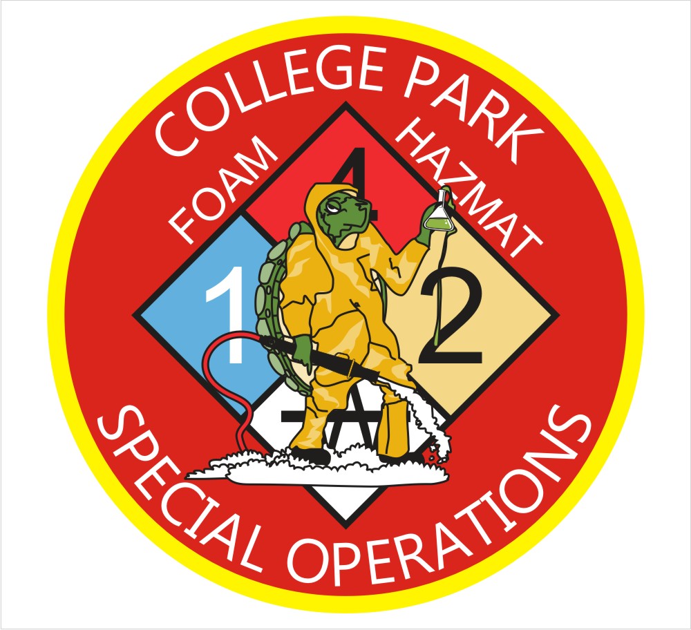 College Park Hazmat Customer Decal