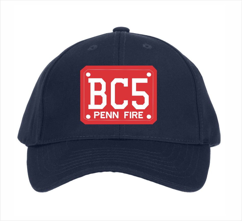BC5 Penn Fire Custom Embroidered Hat