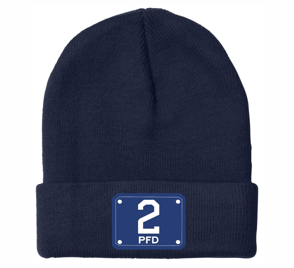 PFD Embroidered Winter Badge Hat
