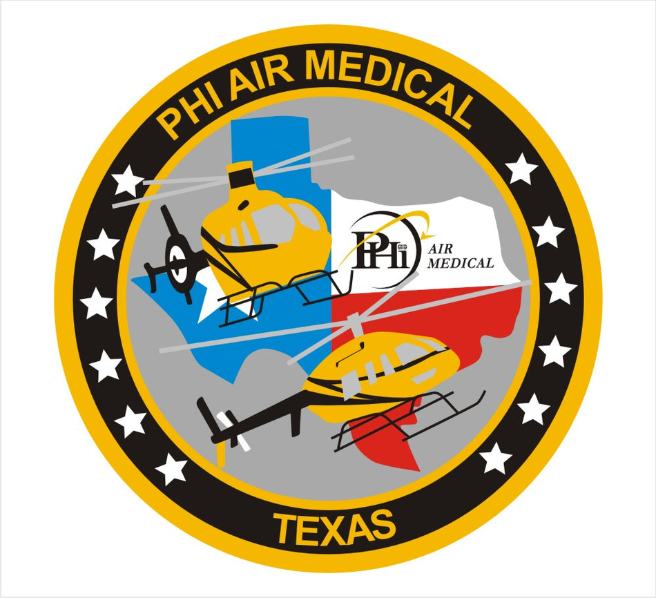 Phi Air Medical Customer Decal