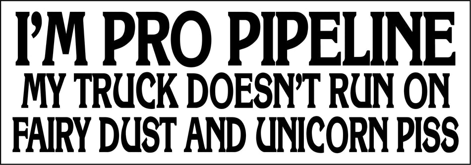 Pro Pipeline Fairy Dust Unicorn Piss Decal  8.7"x3" - Powercall Sirens LLC