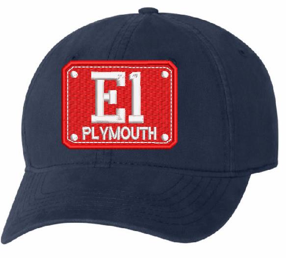 Plymouth E1 Badge w/ Side Flag AH35 Unstructured Hat