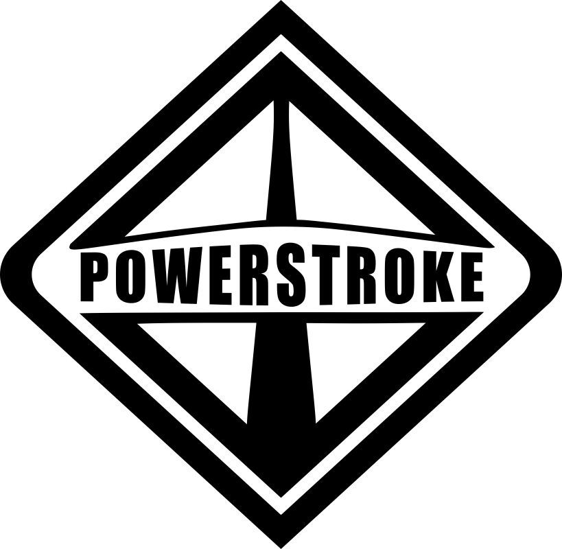 Ford Powerstroke Exterior Decal - Powercall Sirens LLC