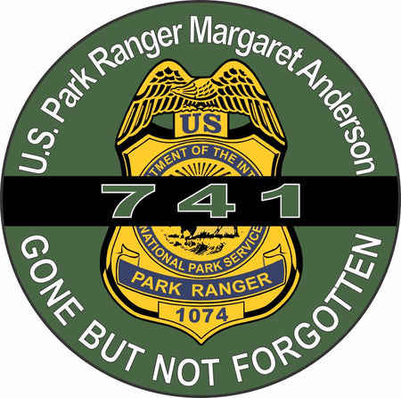 Park Ranger Anderson Customer Decal