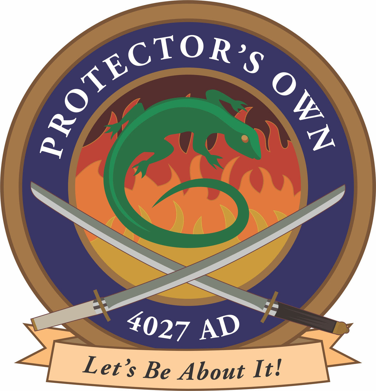 Proctors Own Badge Customer Decal - Powercall Sirens LLC