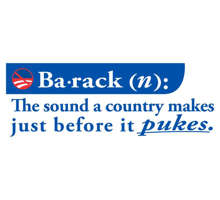 Barack Country Pukes Customer Decal