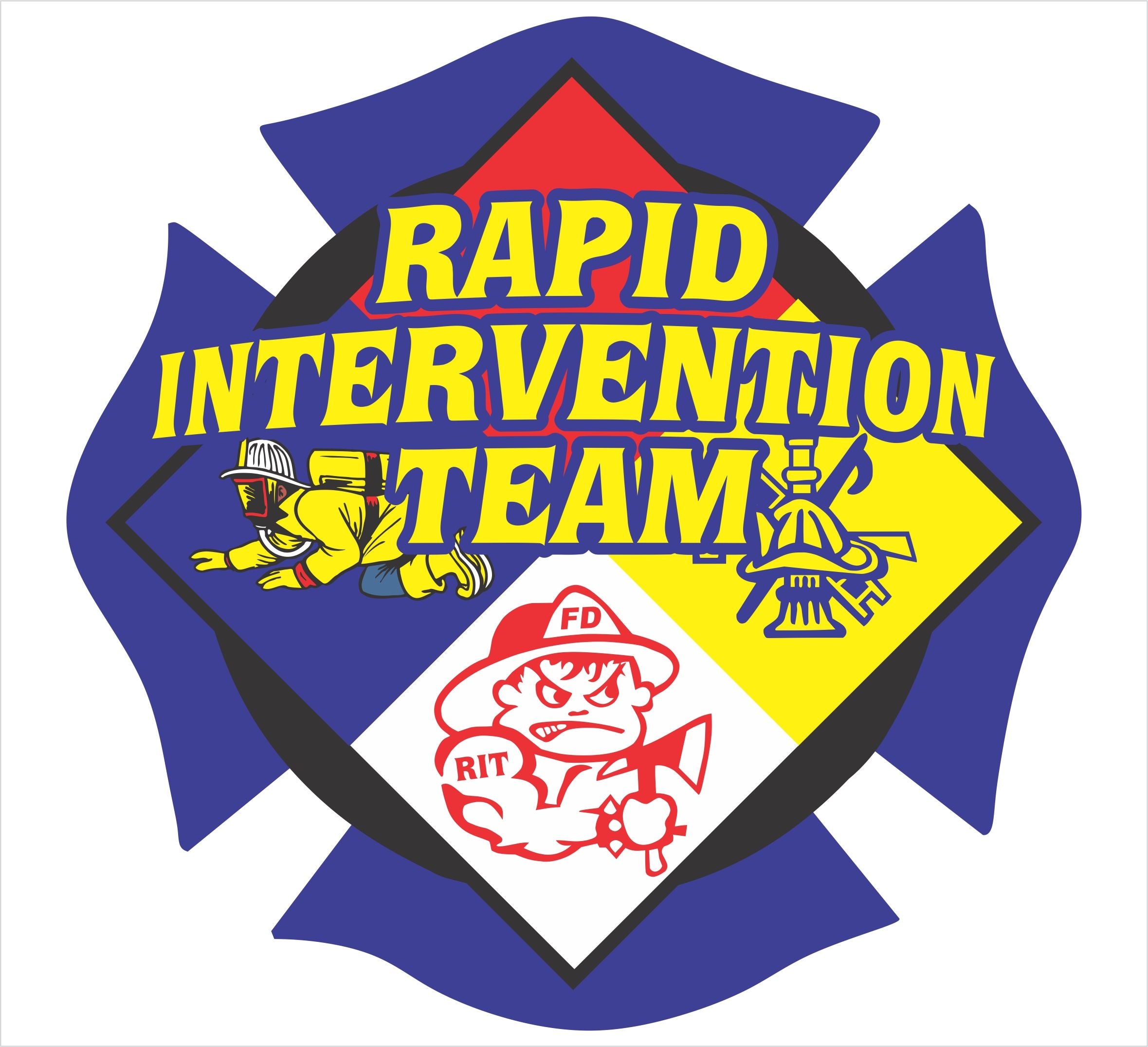 RIT Hazmat Maltese Decal – Powercall Sirens LLC