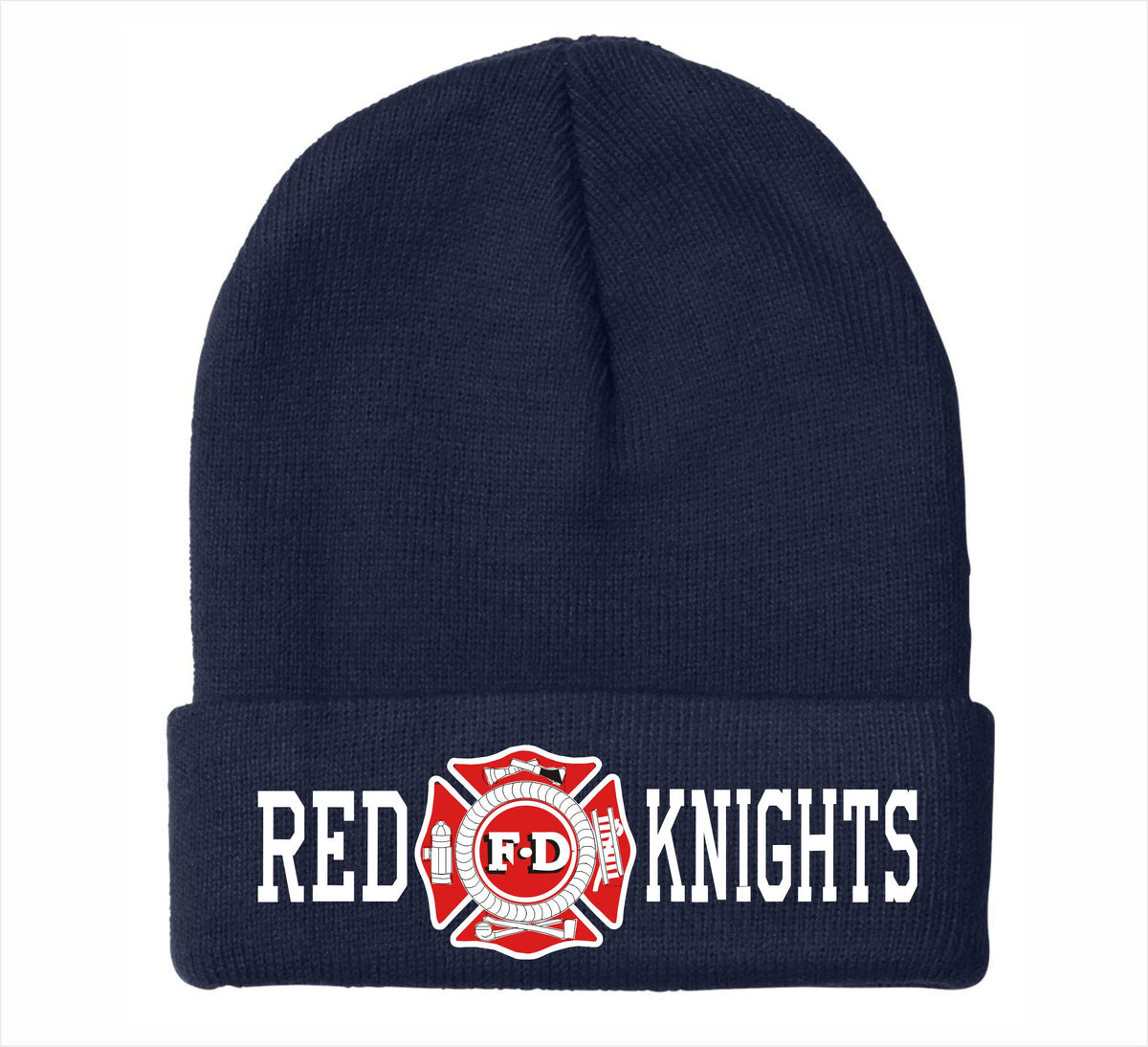 Red Knights Customer Embroidered Winter hat