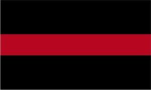 Thin Red Line Reflective Decal - Powercall Sirens LLC