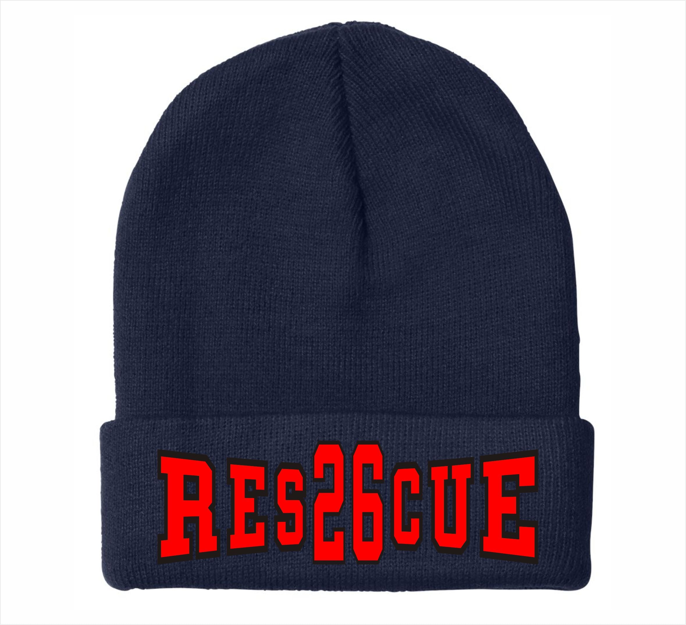 Res26cue Customer Embroidered Winter hat