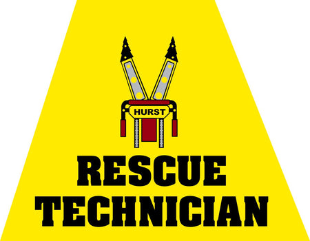 Rescue Technician Helmet Trapezoid - Powercall Sirens LLC
