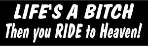 Ride To Heaven Expression Decal