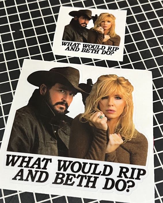 Window Sticker & Hard Hat Sticker -What would Rip and Beth Do Decals ...