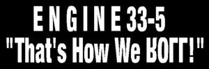 Engine 33-5 Expression decal