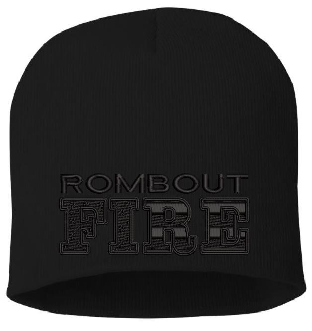 Rombout Fire Embroidered Hat Design - Powercall Sirens LLC