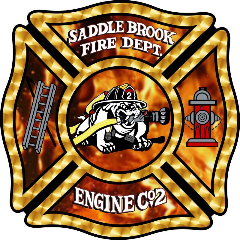 Saddlebrook Fire Dept. V2 Customer Decal - Powercall Sirens LLC