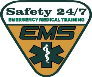 Safety 24/7 EMS Decal