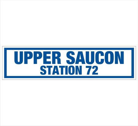 Upper Saucon Equipment Labels