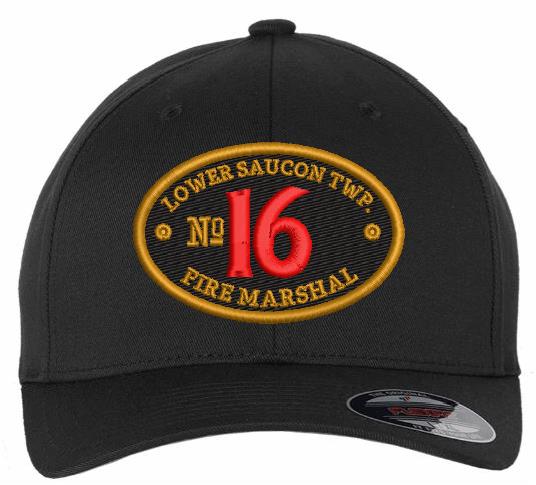 Lower Saucon Fire Marshal Custom Embroidered Hat