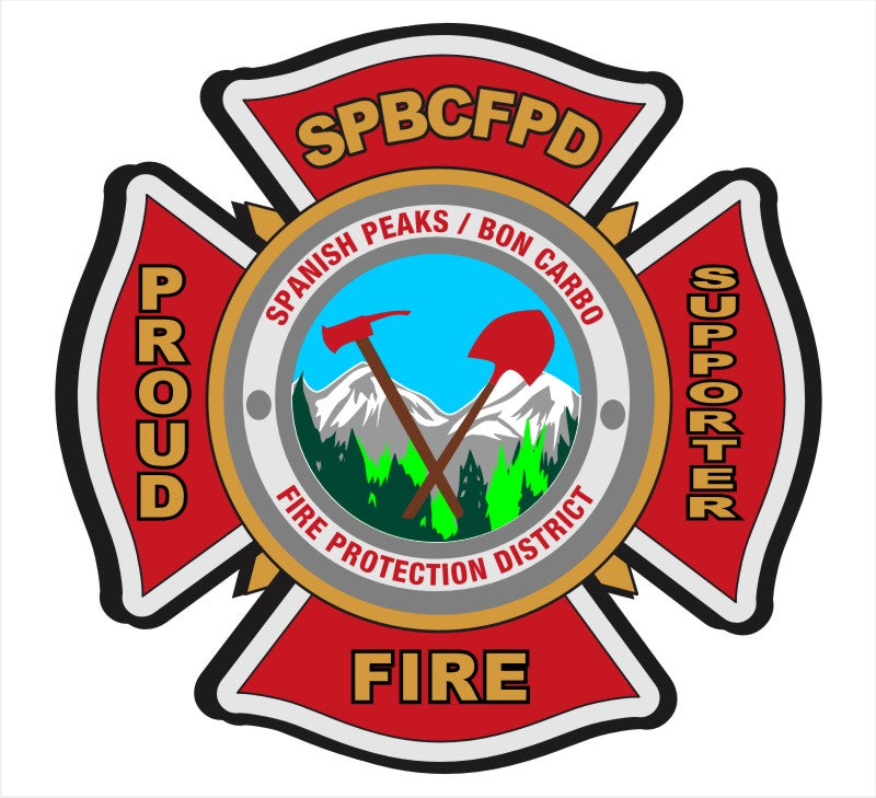 SPBCFPD Support Customer Decal