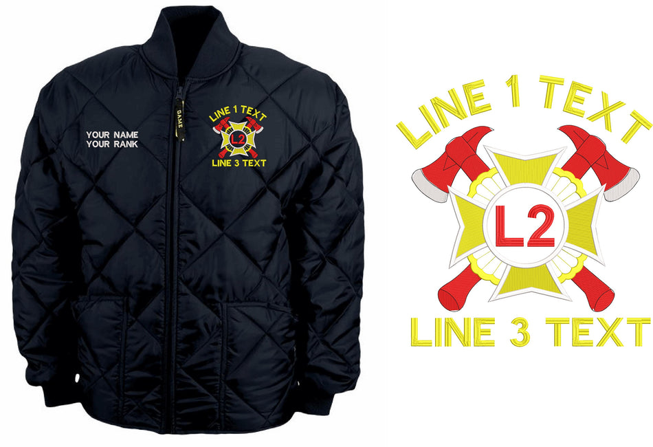 Spike Maltese Custom Embroidered 1221 Game Jacket