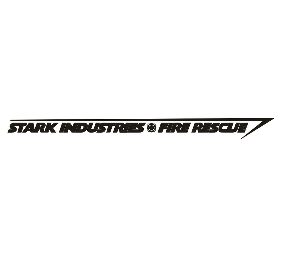 Stark Industries Wide Logo Decal