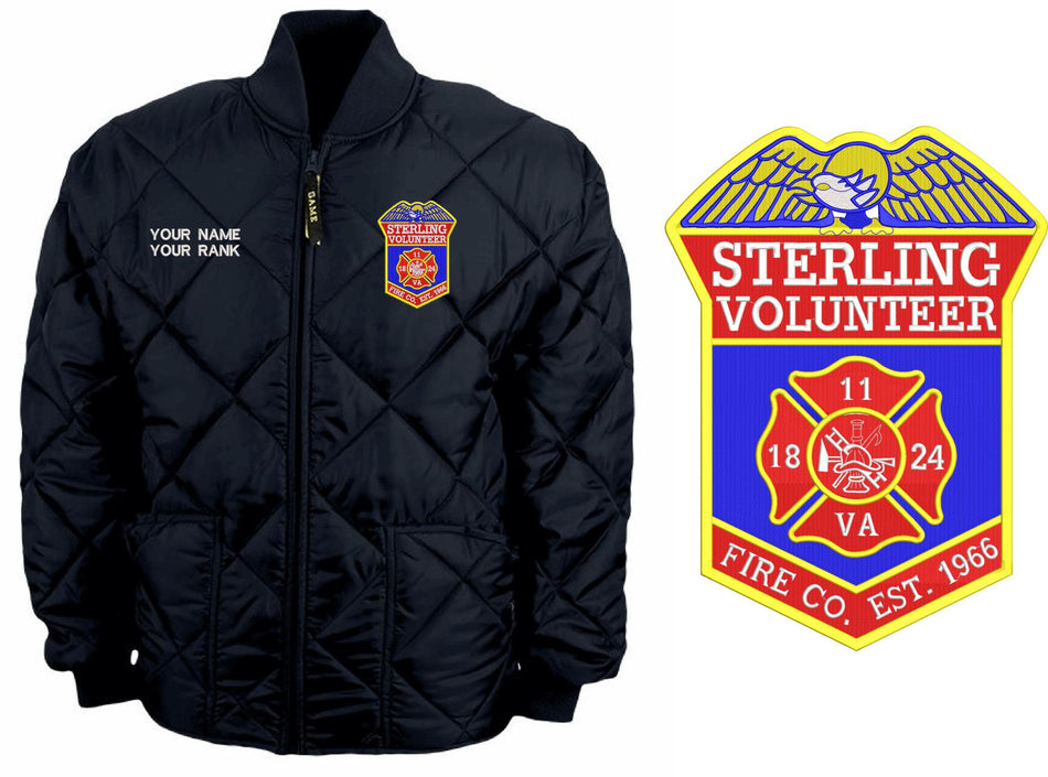 Sterling Volunteer Fire Embroidered 1221 Game Jacket