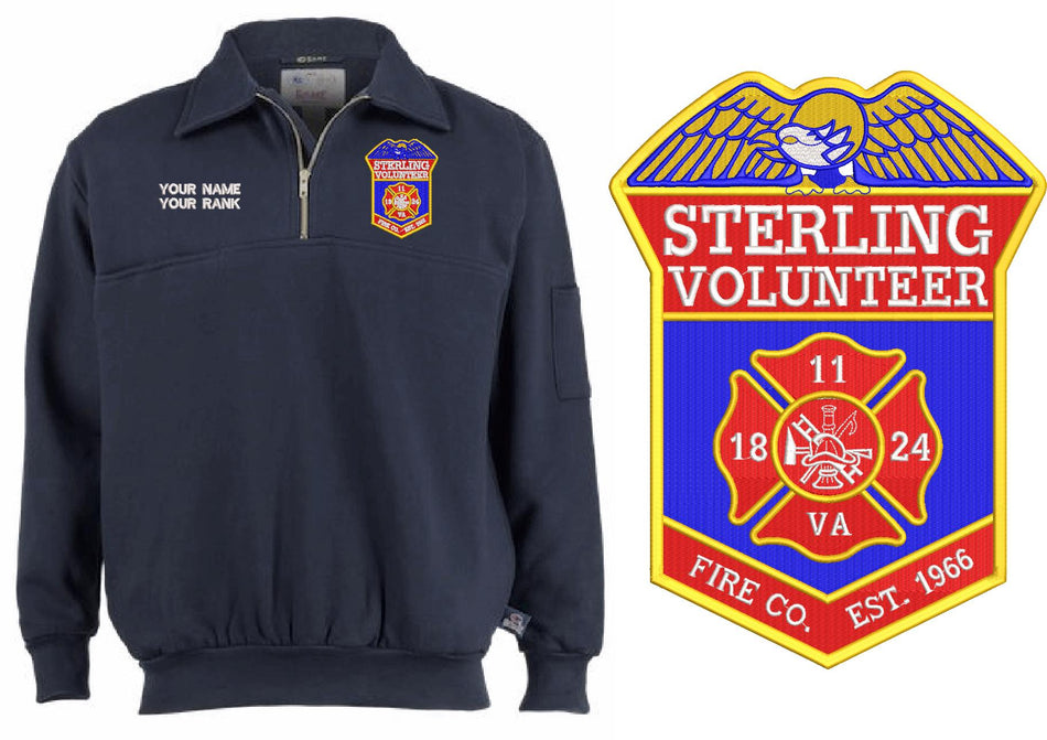 Sterling Vol. Fire Department Embroidered Jobshirt
