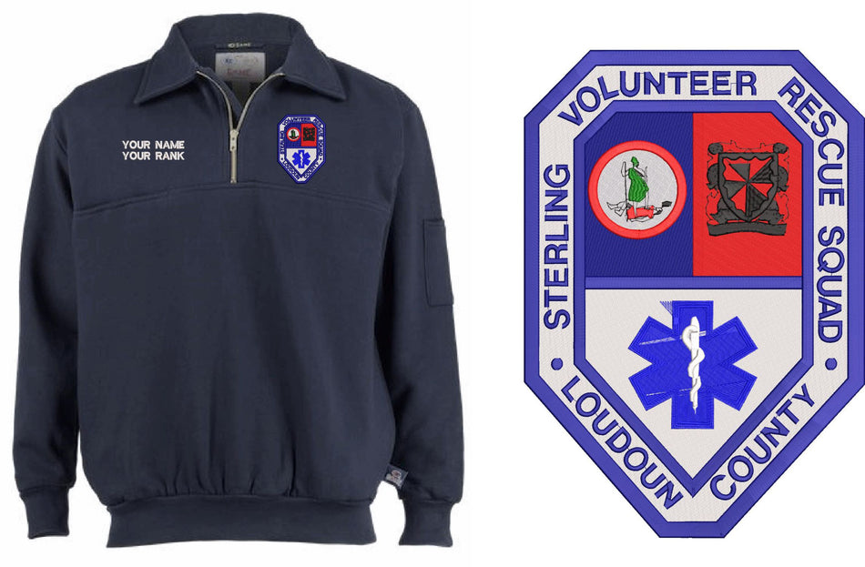 Sterling Vol. Rescue Squad Embroidered Jobshirt