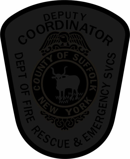 Suffolk County Blacklite Reflective Decal - Powercall Sirens LLC