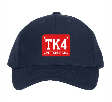 TK4 Pittsburgh Embroidered Badge Hat