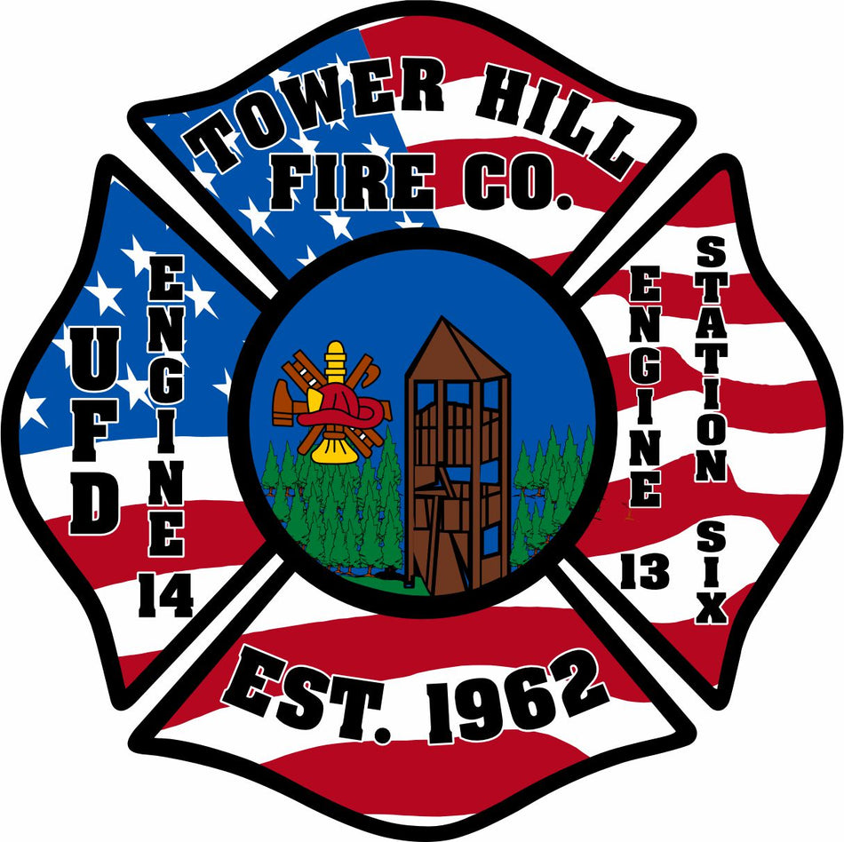 Tower Hill Fire Company Customer Decal