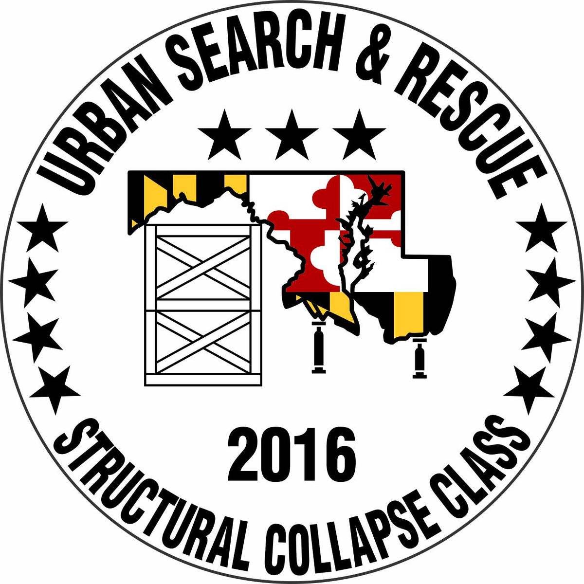 Urban Structural Collapse Customer Decal – Powercall Sirens LLC