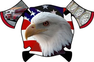 Eagle Maltese with Fire Equipment Decal