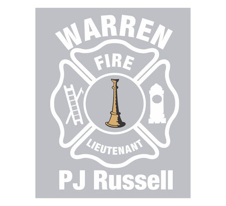 Warren PJ Gold Customer Decal