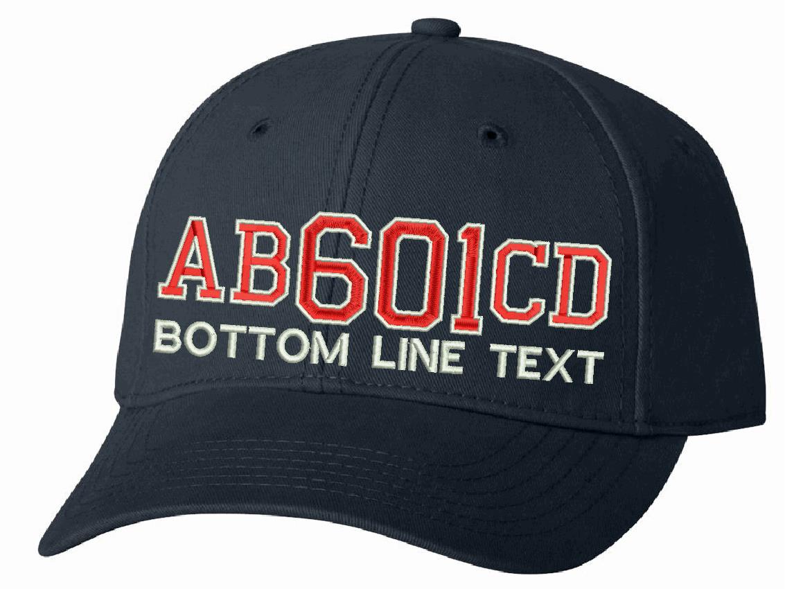 Adjustable Wes1Side Style Custom Embroidered Hat 