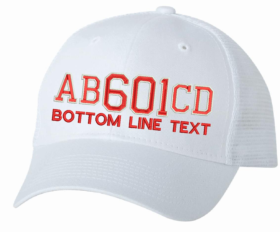 Trucker VC400 Adjustable Wes1Side Style Hat - Powercall Sirens LLC