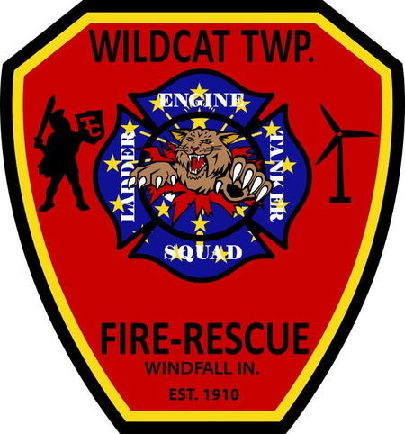 Wildcat TWP Fire Rescue Customer Decal - Powercall Sirens LLC