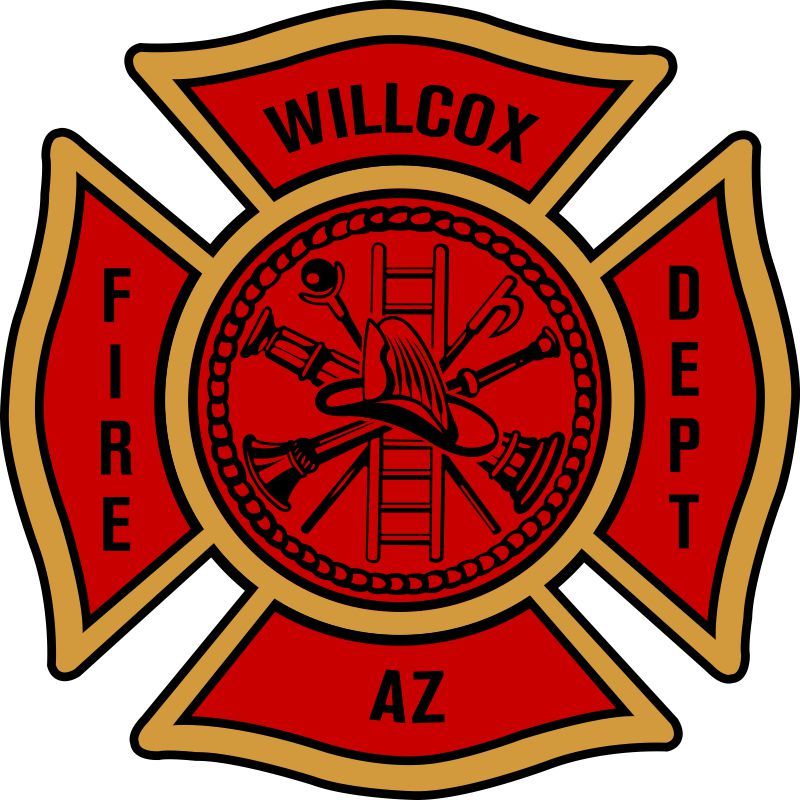 Wilcox AZ Fire Dept. Customer Decal - Powercall Sirens LLC