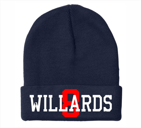 Willards 8 Customer Embroidered Winter hat