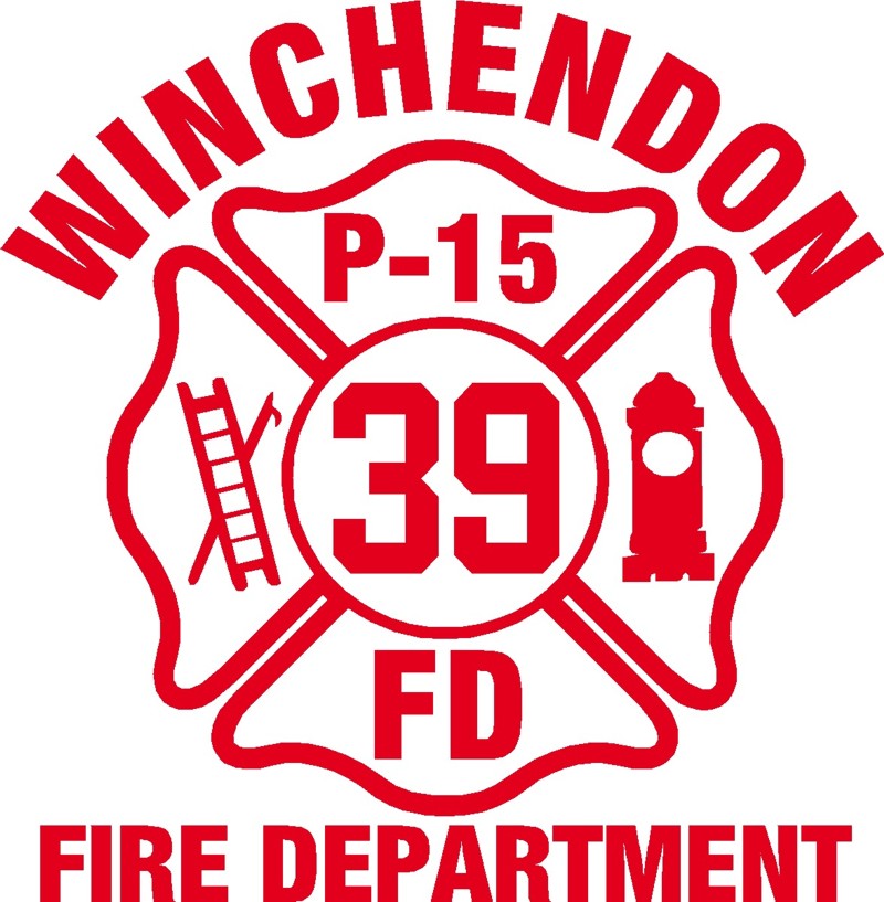 Winchendon Fire Dept. Maltese Decal