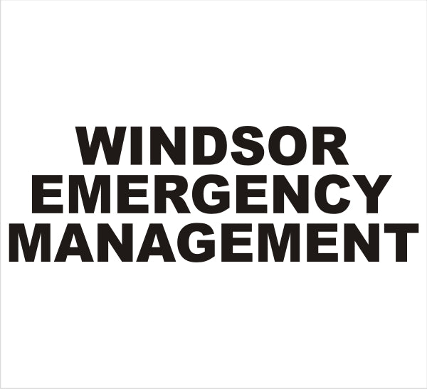 Windsor Emergency Mgmt Customer Decal