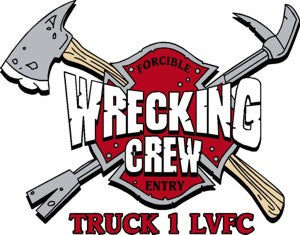 Truck 1 LVFC Wrecking Crew Decal