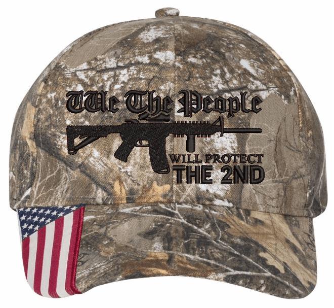 We the People protect the 2nd Embroidered Hat - Powercall Sirens LLC