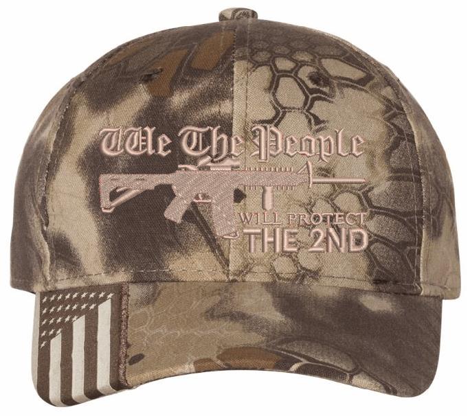 We the People protect the 2nd Embroidered Hat - Powercall Sirens LLC