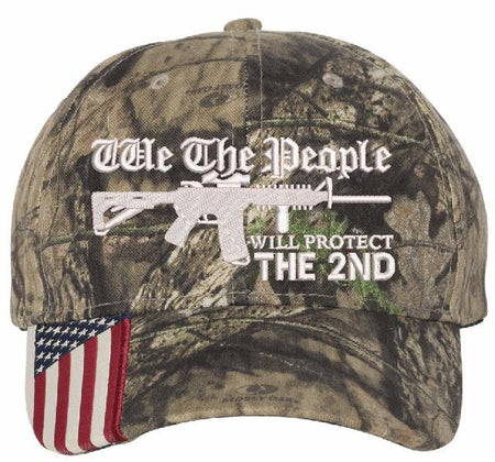 We the People protect the 2nd Embroidered Hat - Powercall Sirens LLC